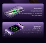 With Cable Magnetic Suction Wireless Charger Large Capacity Portable Power - Image 9