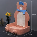 Cat Litter Cat Scratching Board One Piece Vertical Sword Hemp Rope Toy Cat Shelf - Image 3