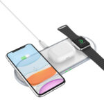 Multifunctional Three-in-one 10W Wireless Fast Charging Mobile Phone Holder - Image 2