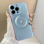 Phone Case Breathable Heat Dissipation Network Shell Magnetic Charging Skin Feeling Protective Cover - Image 9