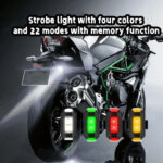 Lights Motorcycle Locomotive Flashing Modification