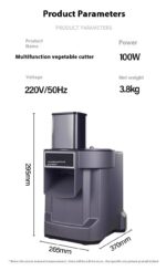 Commercial Vegetable Cutter Multi-function Automatic Dicing Slice - Image 6