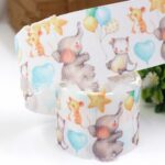 38mm Pattern Thermal Transfer Thread Ribbon DIY Handmade Packaging Accessories - Image 3