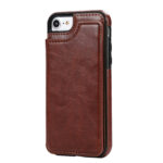 Crazy Horse Pattern Sticker Leather Mobile Phone Case - Image 4