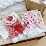 Cute Dog Pet Clothes Strawberry Dress - Image 2