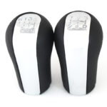 Electroplated Black Leather Gear Head Handball Speed Rod - Image 6