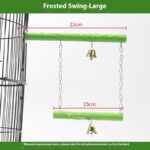Parrot Solid Wood Stand Rod Swing Grinding Claw Toy - Image 7