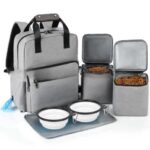 Pet Large Capacity Outdoor Bag Out Tableware Set - Image 2