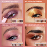 8-color Eyeshadow Palette High-gloss Trimming Blush Modification Mousse Texture Matte Earth Color - Image 7