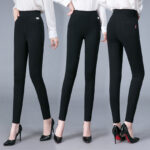 Fleece tight pencil magic pants - Image 3