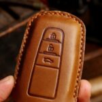Leather Car Key Case Crazy Horse Leather - Image 9