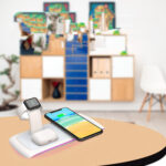 Three-in-one Wireless Universal Fast Charging Multifunctional Magnetic Wireless Charger - Image 2