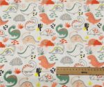 Twill Cartoon Dinosaur Pure Cotton Quilt Sheet Fabric - Image 4