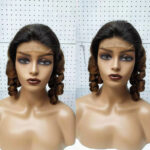 Double Drawn Funmi Hair Wigs  Lace Wig Spring Curly - Image 2