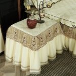 Lace Cover All-inclusive Dust Cover Cloth Cover Multi-purpose Towel About Bedside Table European-style Cushion - Image 6