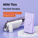 Magnetic Wireless Power Bank With Cable Mobile Power Supply - Image 3