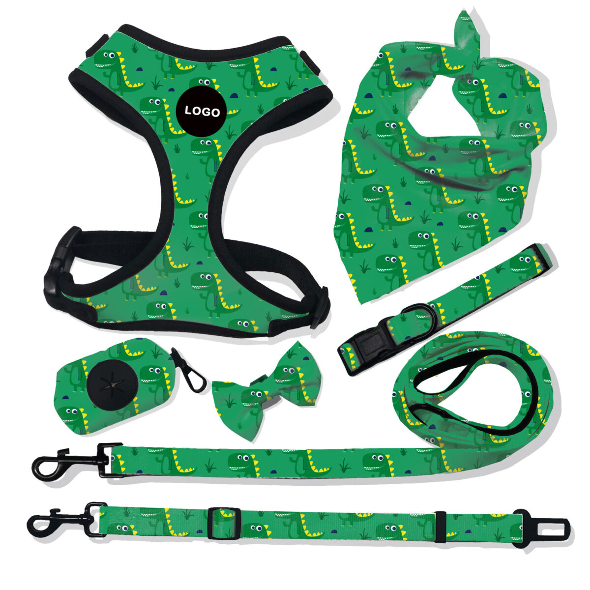 Pet Breathable Dog Harness Leash Set - Image 3
