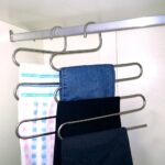 Magic non-slip s-type home pants rack - Image 3