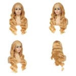 Human Hair Wig Front Lace All Real Hair 13 X4 Headgear - Image 5