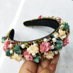 Bridal Flower Headband Headband European And American Wedding Accessories - Image 2
