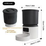 4L Smart Feeder Pet Cat Dog Timing Remote Monitoring - Image 4