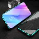 Double-sided Glass Red Rice Magneto Mobile Phone Case With Magnetic Metal - Image 4