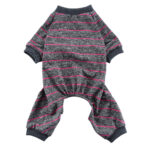 Summer Dog Clothes Striped Home Pajamas Thin - Image 4