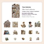 Retro Stickers Life Landscape Series Journal Decoration - Image 6