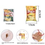 Dog Fashion Personality Potato Chips Plush Toy - Image 6