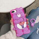 Cute cartoon rainbow bear mobile phone case - Image 3