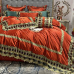 Luxury High Precision Brocade Silky Four-piece Set - Image 7