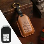 Full Leather Car Key Case Cowhide - Image 9