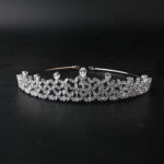 Jane Eyre Jewelry All-zircon Bride Crown - Image 7
