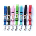 Pet Supplies Dog Car Dog Seat Belt Harness Leash Dog Collar Adjustable Seatbelt Leash For Small Medium Dog Traveling Accessories - Image 2