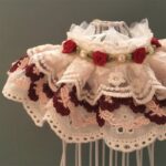 Cotton Lace Adjustable Bib Vip Bow - Image 9
