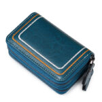 Womens Embroidery Car Stitching Trend Multifunctional Card Case - Image 5