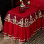 Lace Cover All-inclusive Dust Cover Cloth Cover Multi-purpose Towel About Bedside Table European-style Cushion - Image 4
