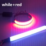 Two-color motorcycle modified turn signal front shock absorber LED ring turn signal modified LED turn light ring - Image 7