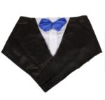 Wedding tuxedo big dog triangle scarf large dog golden hair ancient animal handsome pet scarf scarf - Image 5