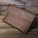 Protective Case Cowhide Laptop Magnetic Buckle Liner Bag - Image 6