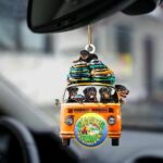 Colorful Car Pendant Interior Rearview Mirror Decoration - Image 3