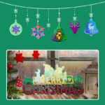 Christmas Tree Bell Christmas Snowflake Pendant Silicone Mold - Image 3