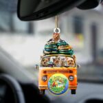 Colorful Car Pendant Interior Rearview Mirror Decoration - Image 2