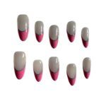 Advanced Almond French Finished Manicure - Image 2