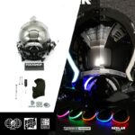 Sci-fi Mask Cyberpunk Future Mask KEDLAR DIODE Glow DIY Edition - Image 3