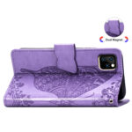 Flower Butterfly Embossed Leather Case - Image 5