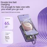 With Cable Magnetic Suction Wireless Charger Large Capacity Portable Power - Image 6