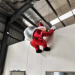 Christmas Decoration Inflatable Climbing Wall Santa Claus Inflatable Model - Image 4