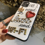 Luxury diamond love and wifi phone case - Image 4