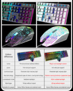 Kuiying T6RGB Luminous Keyboard And Mouse Set - Image 6